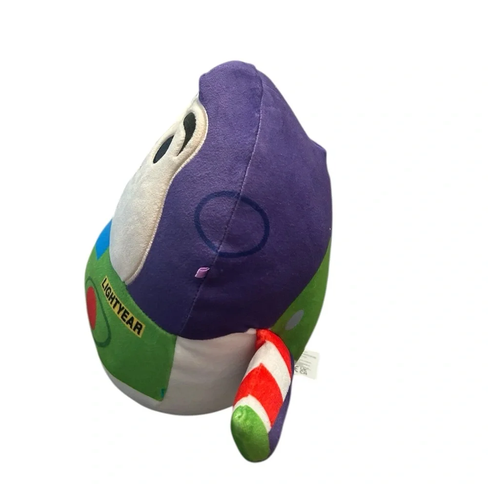 Disney Buzz Lightyear Squishmallow Plush - Purple, Green, and Red